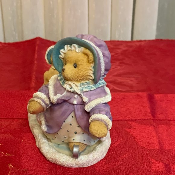 Cherished Teddies - Gretchen - Winter Brings A Season of Joy - Sleigh Riding - Picture 3 of 8